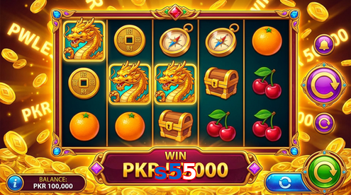 Main screen of S55 pg page for PK players